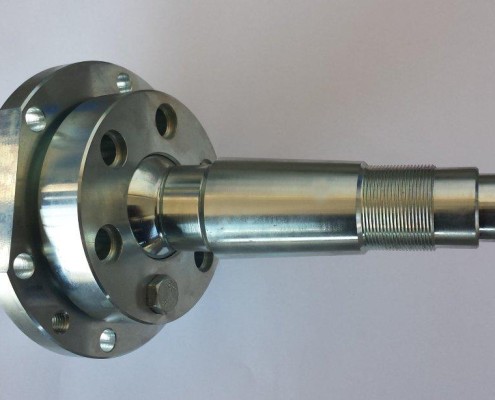Frästeile der Firma E-Metall-und Zerspanungstechnik